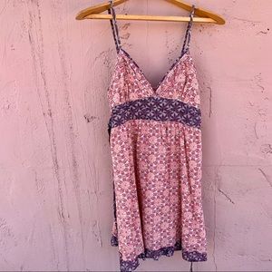 Passport Bohemian Patterned Mini Dress